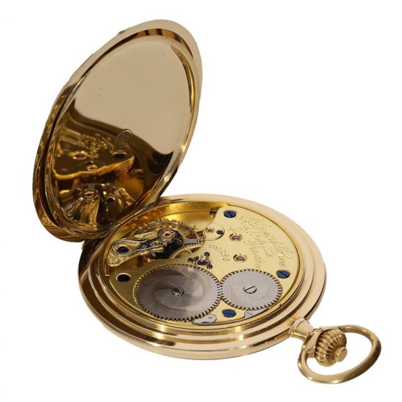 German 14 carat gold ‘first quality’ full hunter cased watch Circa 1939 German 14 carat gold ‘first quality’ full hunter cased watch Circa 1939