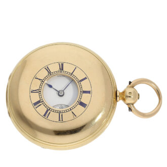 Early rare key wind fine precision English pocket watch Circa 1865