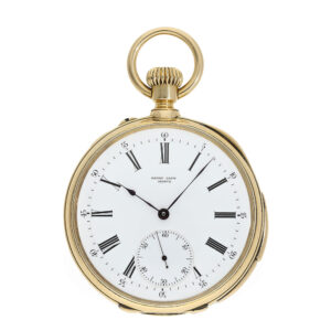 Swiss gold five minute repeating lever watch Circa 1880