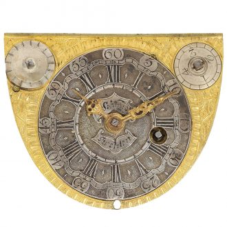 German silver snuff box with concealed verge watch Circa 1720