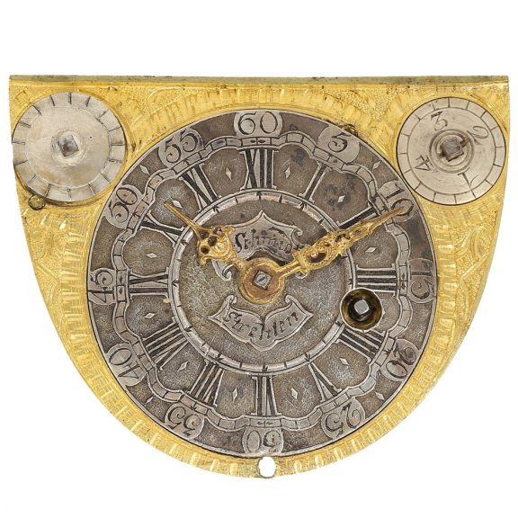 German silver snuff box with concealed verge watch Circa 1720 German silver snuff box with concealed verge watch Circa 1720