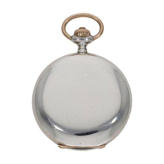 German silver large Glashütte apprentice watch Circa 1910 German silver large Glashütte apprentice watch Circa 1910