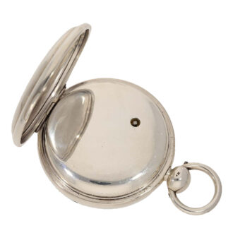 English silver pocket chronometer in super solid case Circa 1826