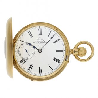 English precision pocket watch of very fine quality Circa 1886