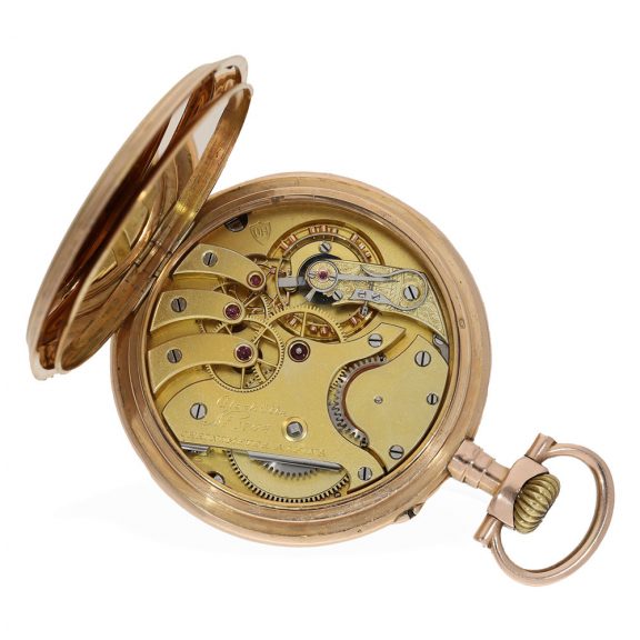 Very fine German 14 carat gold anker chronometer Circa 1916 Very fine German 14 carat gold anker chronometer Circa 1916