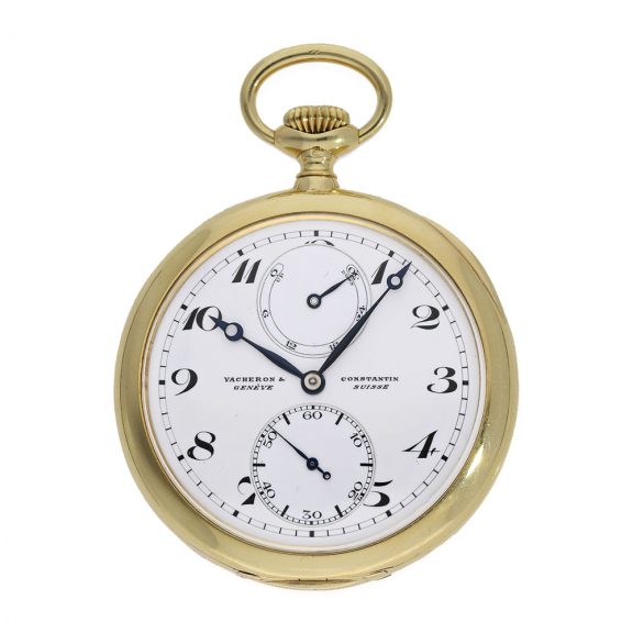 Swiss interesting 18 carat gold Observatory watch Circa 1920