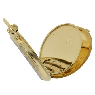 Swiss interesting 18 carat gold Observatory watch Circa 1920