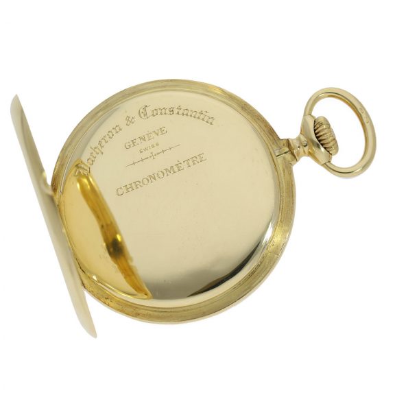 Swiss interesting 18 carat gold Observatory watch Circa 1920 Swiss interesting 18 carat gold Observatory watch Circa 1920