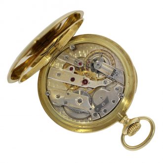 Swiss interesting 18 carat gold Observatory watch Circa 1920
