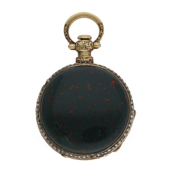 French gold Louis XV pocket watch with chatelaine Circa 1850 French gold Louis XV pocket watch with chatelaine Circa 1850