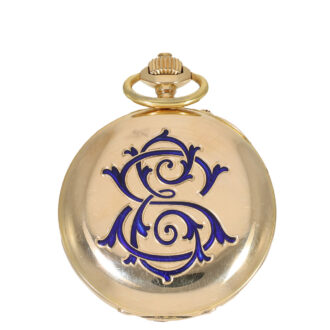 Swiss 18 carat gold extremely fine Geneva anker chronometer Circa 1890