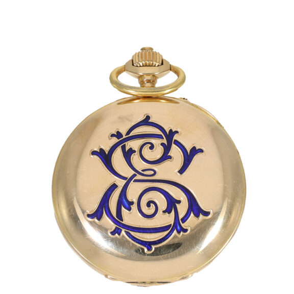 Swiss 18 carat gold extremely fine Geneva anker chronometer Circa 1890 Swiss 18 carat gold extremely fine Geneva anker chronometer Circa 1890