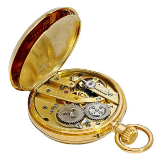 Swiss very fine pocket watch with original box Circa 1891