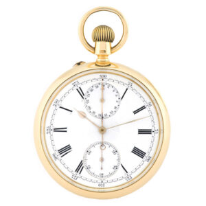 English exceptionally rare large gold pocket watch Circa 1898-1899