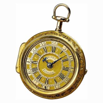 English gold quarter repeating verge by Quare Circa 1717