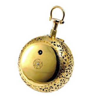English gold quarter repeating verge by Quare Circa 1717 English gold quarter repeating verge by Quare Circa 1717