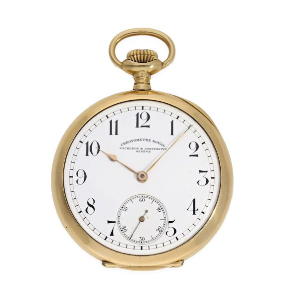 Very fine Swiss 18 carat gold anker chronometer Circa 1910