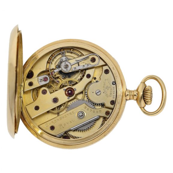 Very fine Swiss 18 carat gold anker chronometer Circa 1910 Very fine Swiss 18 carat gold anker chronometer Circa 1910