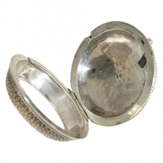 French silver pair cased oignon watch with alarm Circa 1680