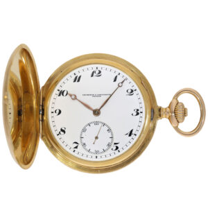 Very fine Swiss 18K rose gold anker chronometer Circa 1910