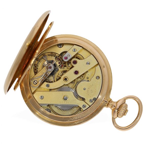 Very fine Swiss 18K rose gold anker chronometer Circa 1910 Very fine Swiss 18K rose gold anker chronometer Circa 1910
