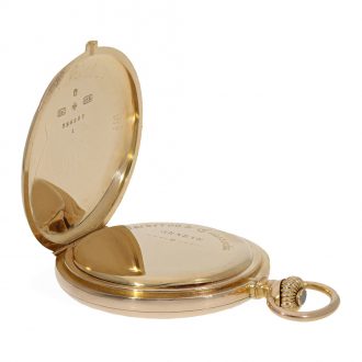 Very fine Swiss 18K rose gold anker chronometer Circa 1910