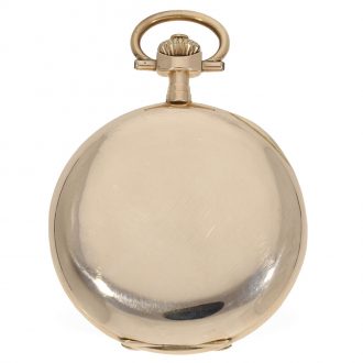Large Swiss 14 carat gold chronometer pocket watch Circa 1900 Large Swiss 14 carat gold chronometer pocket watch Circa 1900