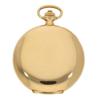 Swiss 18 carat gold chrono tachymeter with lever escapement Circa 1934