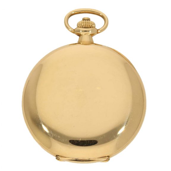 Swiss 18 carat gold chrono tachymeter with lever escapement Circa 1934 Swiss 18 carat gold chrono tachymeter with lever escapement Circa 1934