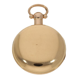 English 18 carat gold extremely heavy chronometer Circa 1809