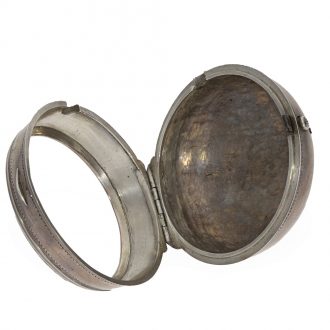 Impressive Swiss silver pair cased verge watch Circa 1685