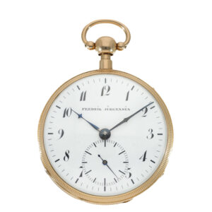 Danish 18 carat gold early duplex repeater watch Circa 1811