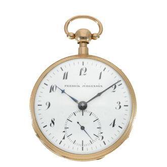 Danish 18 carat gold early duplex repeater watch Circa 1811