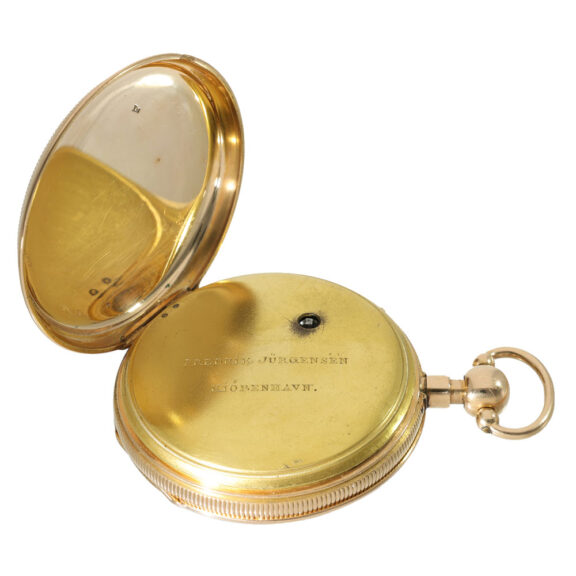 Danish 18 carat gold early duplex repeater watch Circa 1811 Danish 18 carat gold early duplex repeater watch Circa 1811