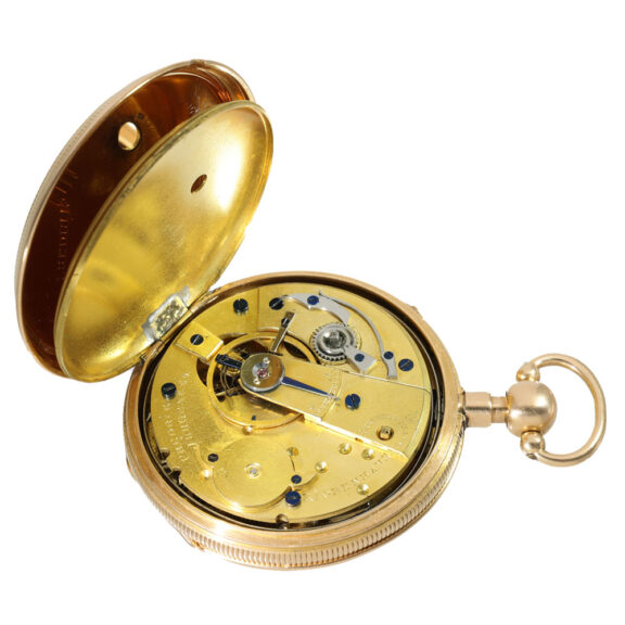 Danish 18 carat gold early duplex repeater watch Circa 1811 Danish 18 carat gold early duplex repeater watch Circa 1811