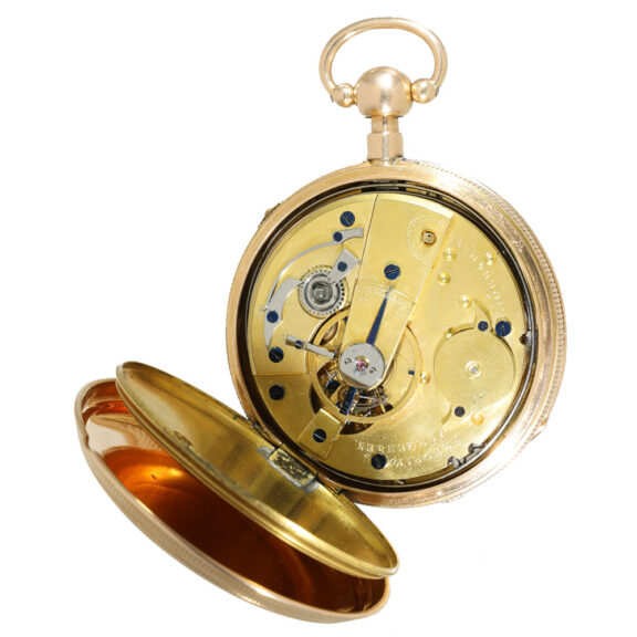 Danish 18 carat gold early duplex repeater watch Circa 1811 Danish 18 carat gold early duplex repeater watch Circa 1811