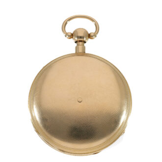 Danish 18 carat gold early duplex repeater watch Circa 1811