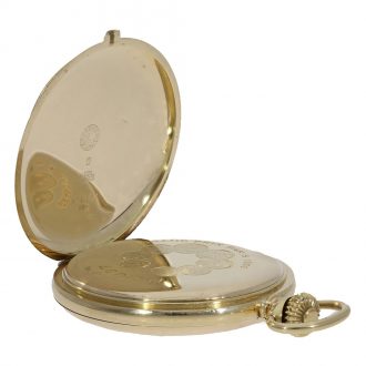 Heavy Swiss 14K gold Quality Prima pocket watch Circa 1920