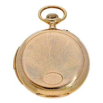 Swiss hour and quarter repeating pocket watch Circa 1920