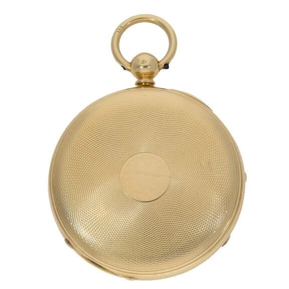 English 18 carat gold very fine pocket chronometer Circa 1874 English 18 carat gold very fine pocket chronometer Circa 1874