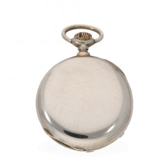 Swiss silver open faced lever precision watch Circa 1885