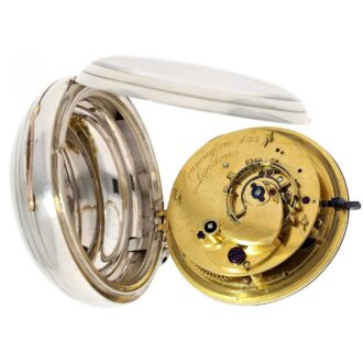 English technically interesting pocket chronometer Circa 1830