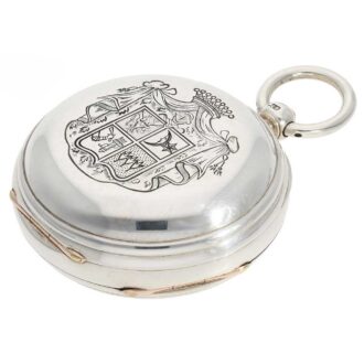 English technically interesting pocket chronometer Circa 1830