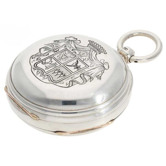 English technically interesting pocket chronometer Circa 1830 English technically interesting pocket chronometer Circa 1830