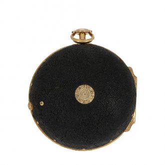 Early English museum quality gold cylinder watch Circa 17351735