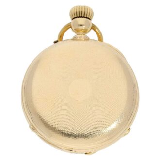 Swiss chronometer with rare winding mechanism Circa 1860