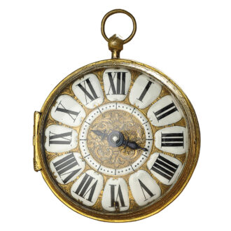 French mock pendulum oignon single handed Circa 1680