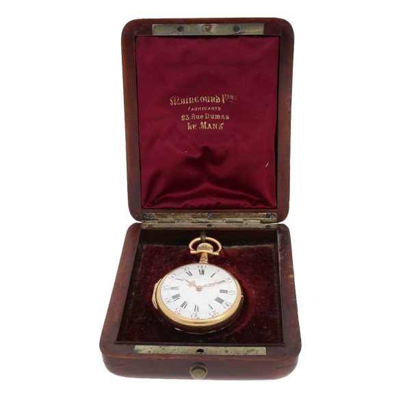 Rare French Louis XVI style pocket watch chronometer Circa 1870 Rare French Louis XVI style pocket watch chronometer Circa 1870