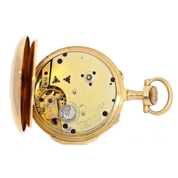 Rare French Louis XVI style pocket watch chronometer Circa 1870 Rare French Louis XVI style pocket watch chronometer Circa 1870