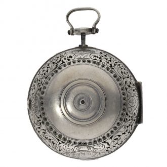 Swiss silver quarter repeating verge oignon watch Circa 1720 Swiss silver quarter repeating verge oignon watch Circa 1720